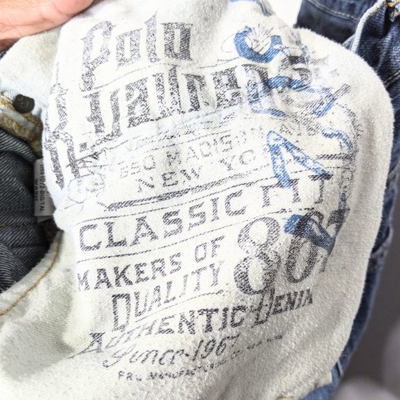 Polo Ralph Lauren 867 Classic Fit Distressed Jeans - Picture 4 of 10